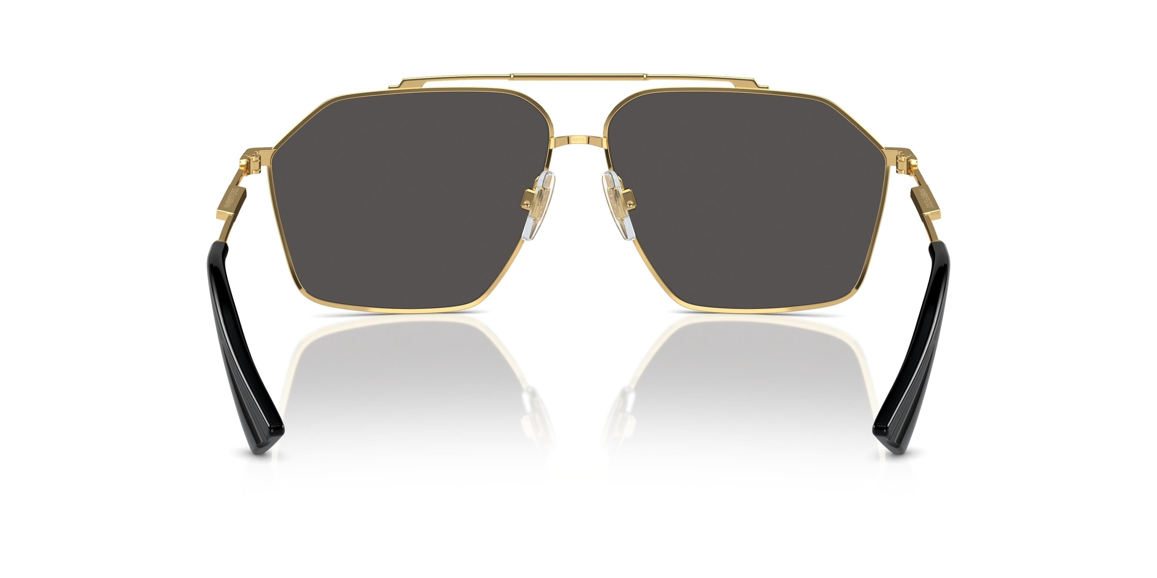 Dolce & Gabbana DG2303 (02/87) 61 | Unisex Altın Güneş Gözlüğü